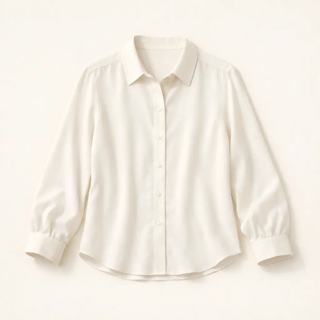 Soft White хлопковая блуза