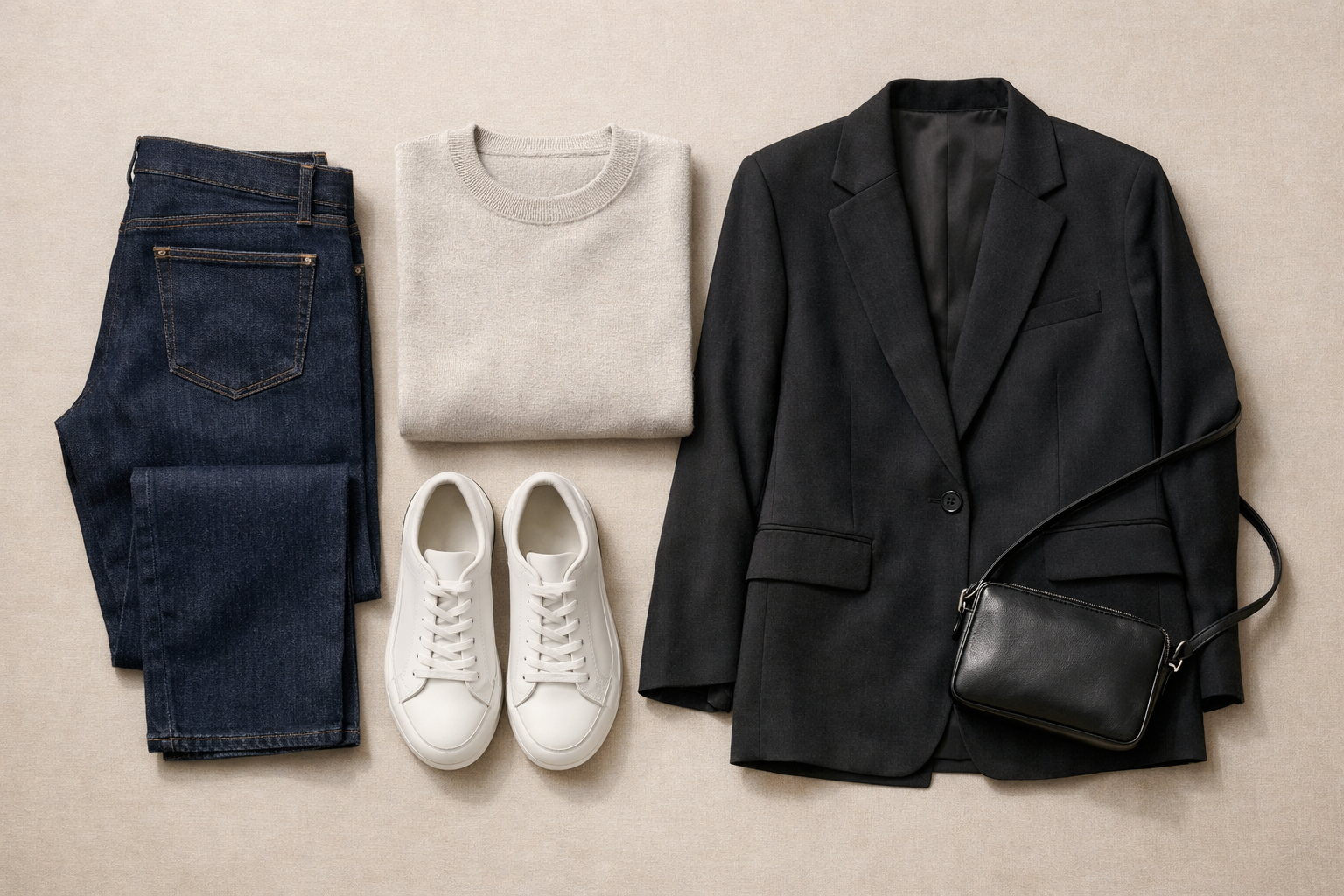Smart casual офисный образ