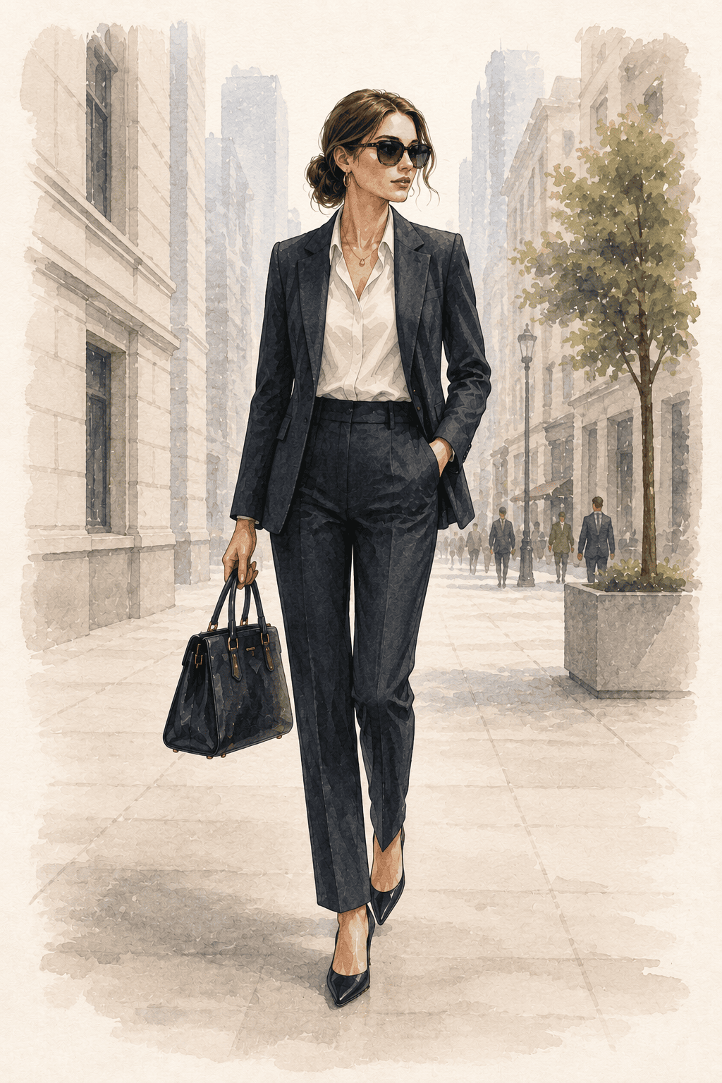 Пример образа: business formal