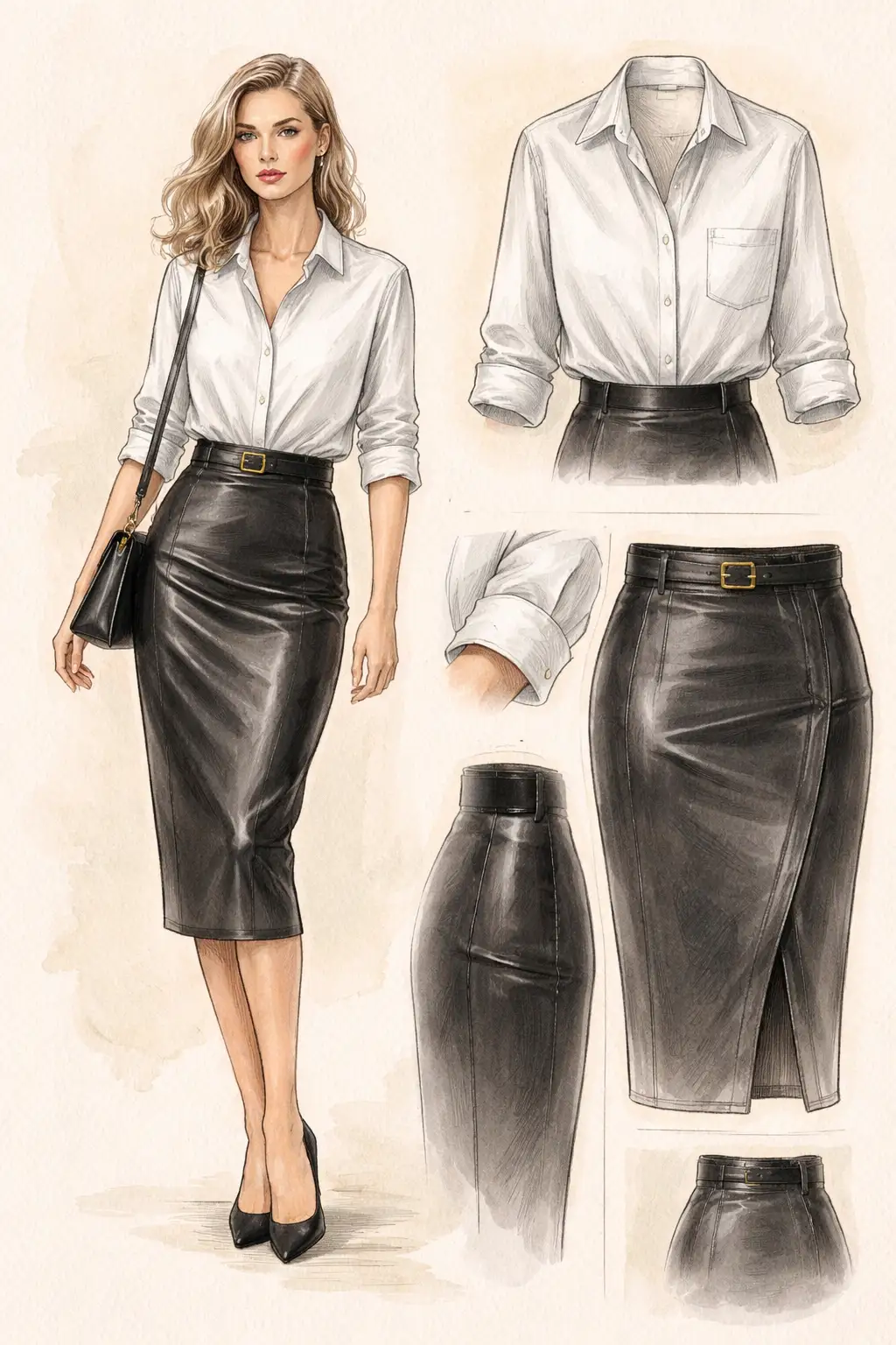 Genuine leather